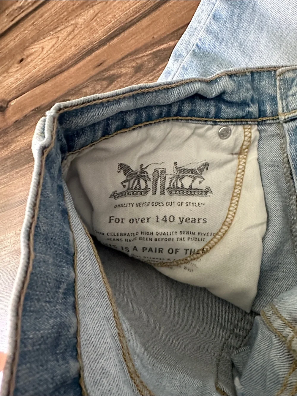 Light Blue Men’s Levi’s 512 Relaxed Fit Jeans
